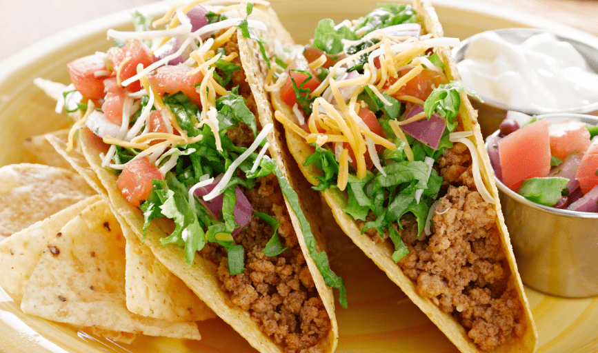 CHICKEN TACOS